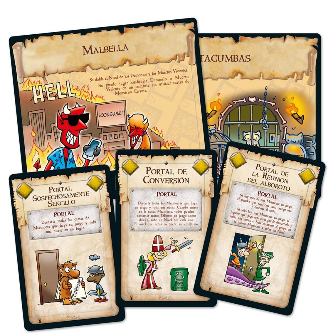 Juego de mesa munchkin 6.5: tumbas terroríficas pegi 10