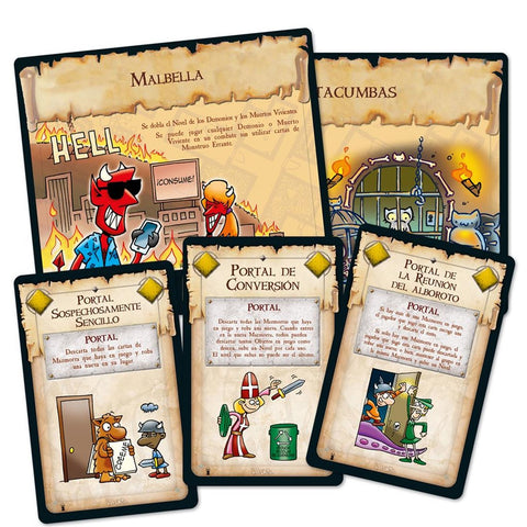 Juego de mesa munchkin 6.5: tumbas terroríficas pegi 10