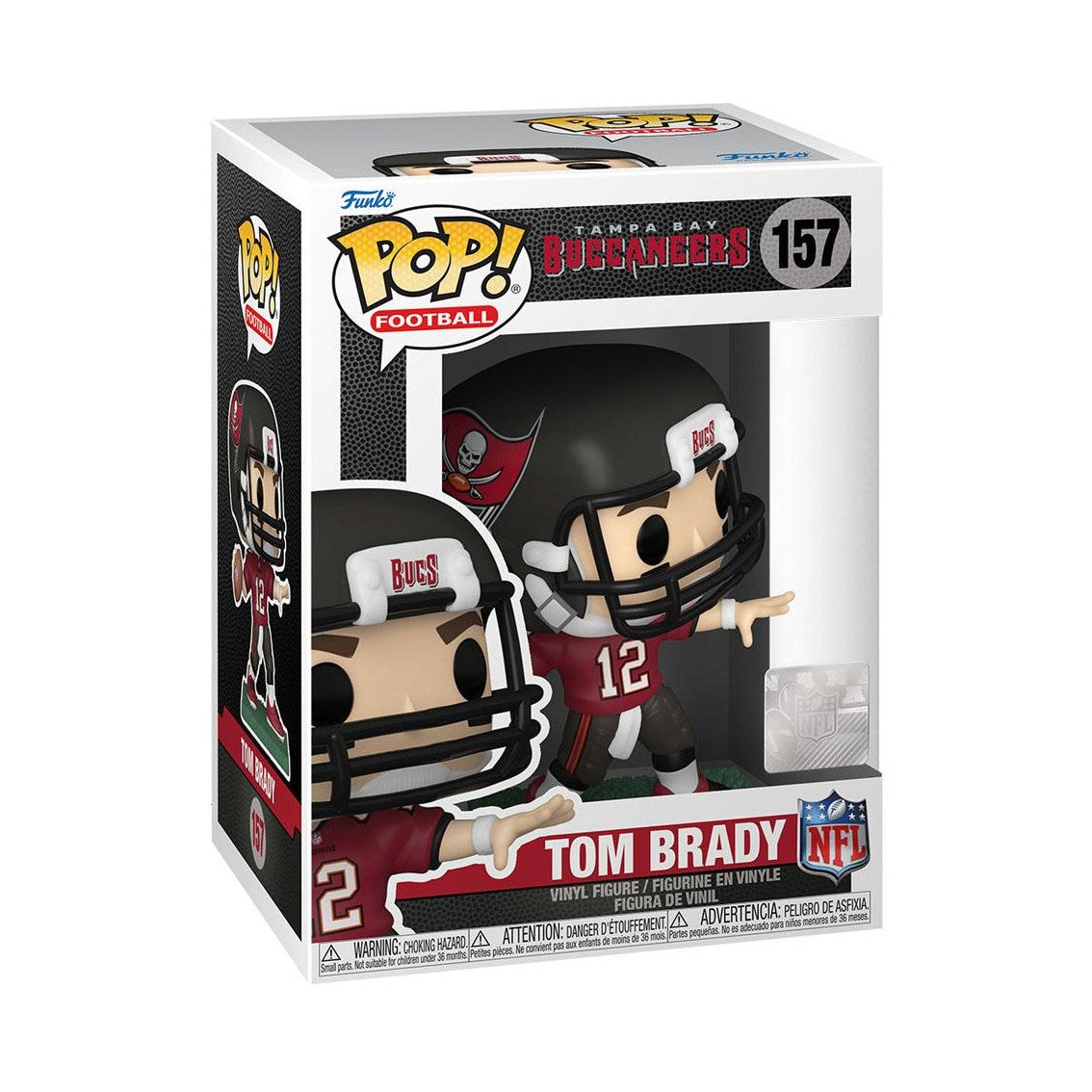 Funko pop deportes nfl tampa bay buccaneers tom brady camiseta local 57406