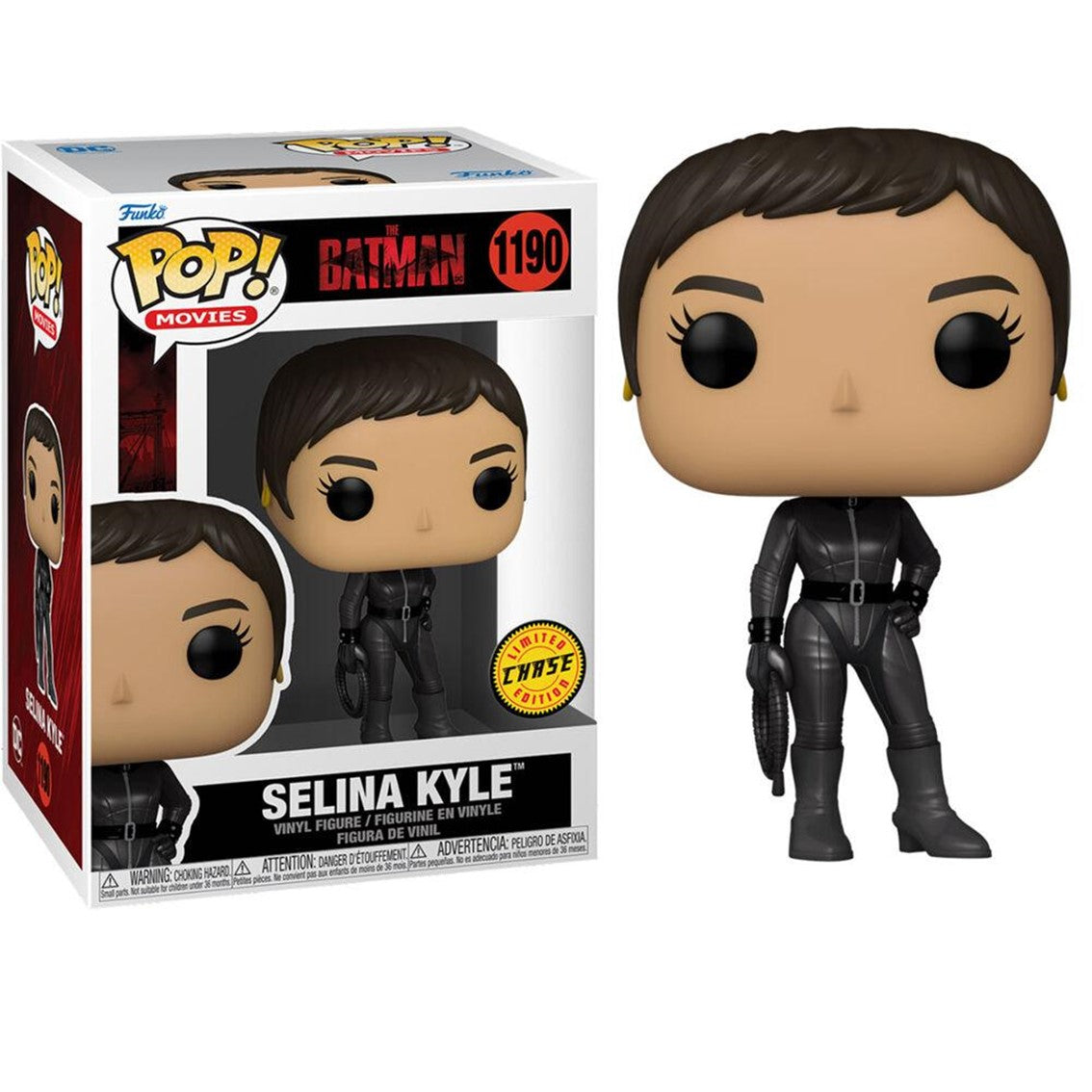 Funko pop dc the batman catwoman selina kyle con opcion chase 59279