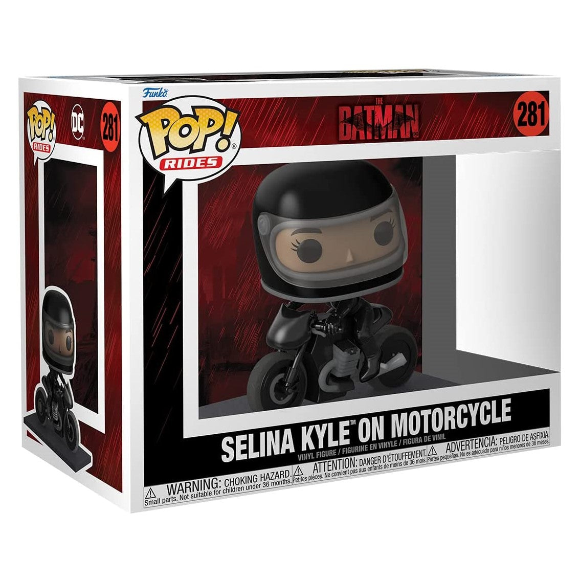 Funko pop ride deluxe the batman -  selina on motorcycle