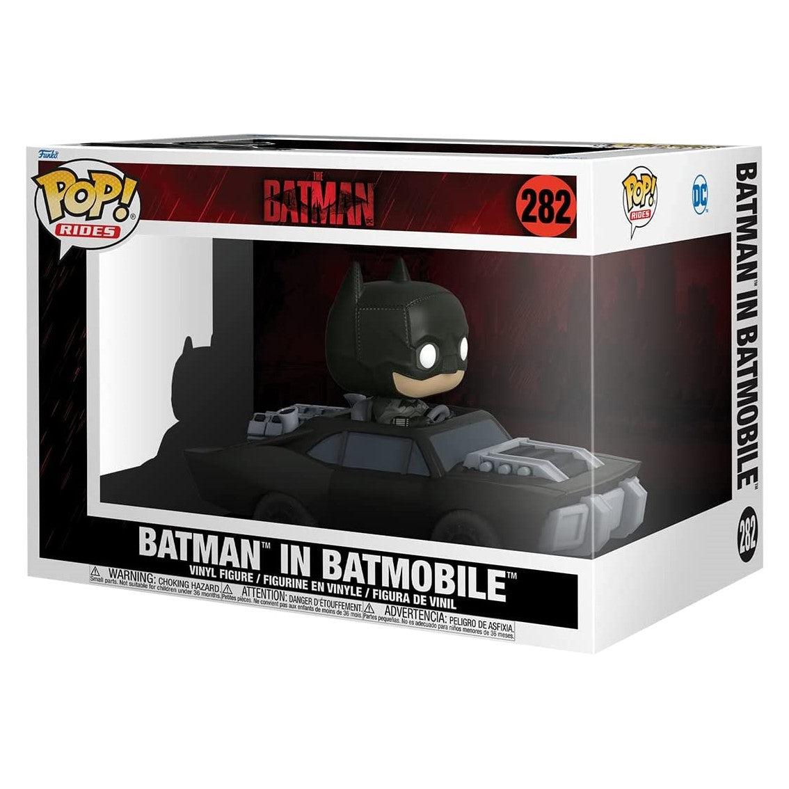 Funko pop super deluxe the batman batman en batmovil