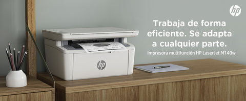 Multifunción láser hp laserjet m140w monocromo wifi duplex