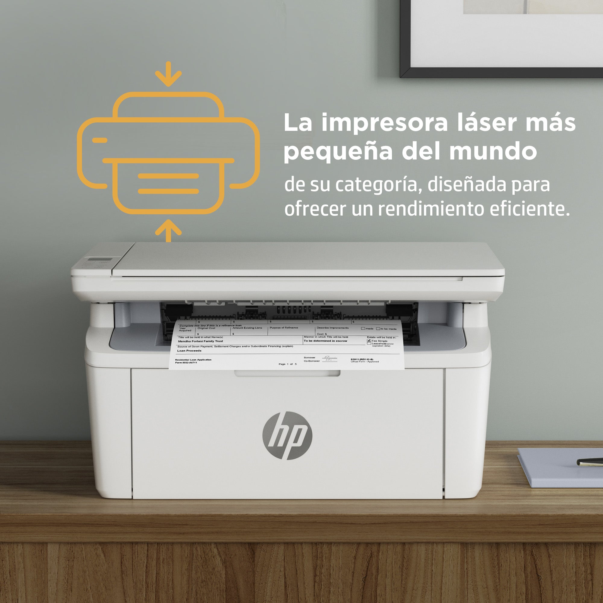 Multifunción láser hp laserjet m140w monocromo wifi duplex