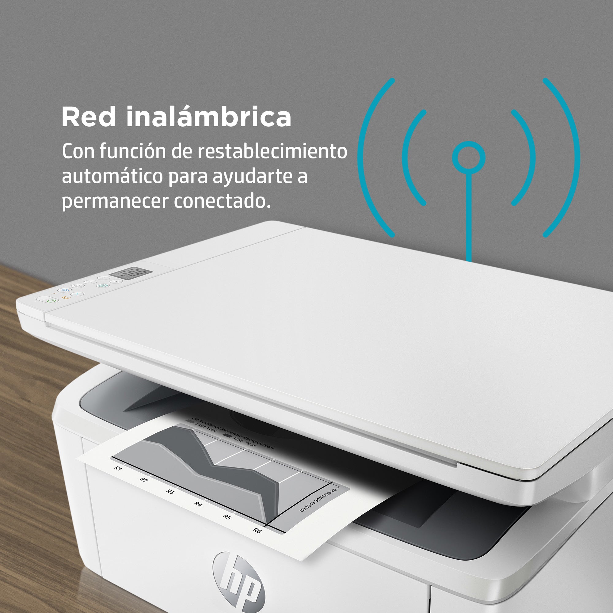 Multifunción láser hp laserjet m140w monocromo wifi duplex