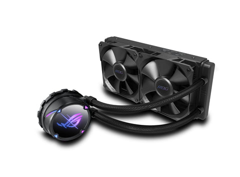 Kit refrigeracion liquida asus rog strix lc ii 240 2 ventiladores 120mm gaming