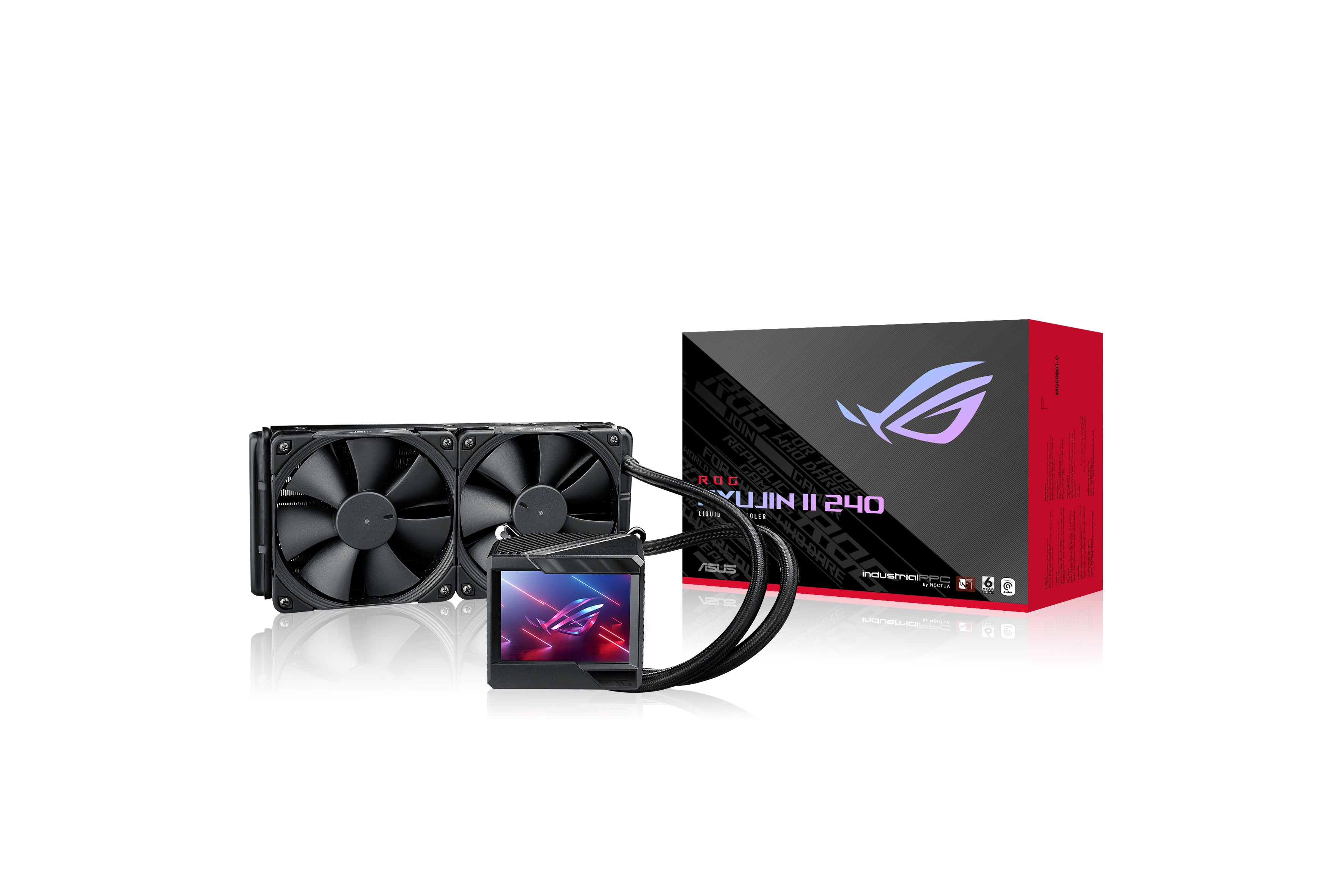 Kit refrigeracion liquida asus ryujin ii 240  gaming