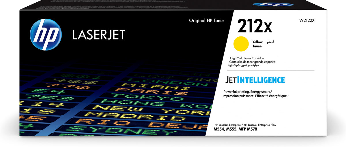 Toner hp 212x amarillo alta capacidad