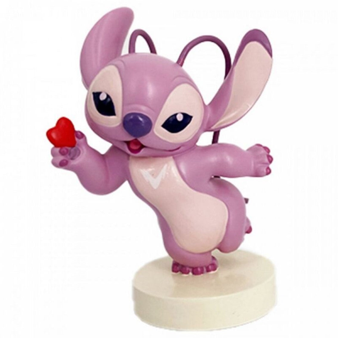 Figura enesco disney lilo & stitch -  angel con corazon