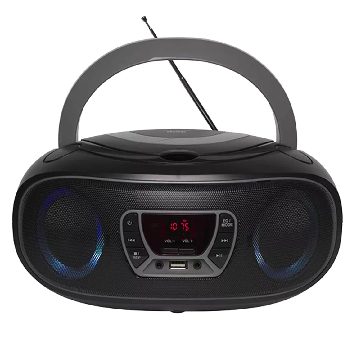 Radio denver tcl - 212 gris -  reproductor cd -  usb -  bluetooth