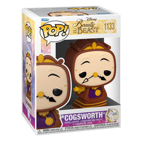 Funko pop disney la bella y la bestia cogsworth 57582