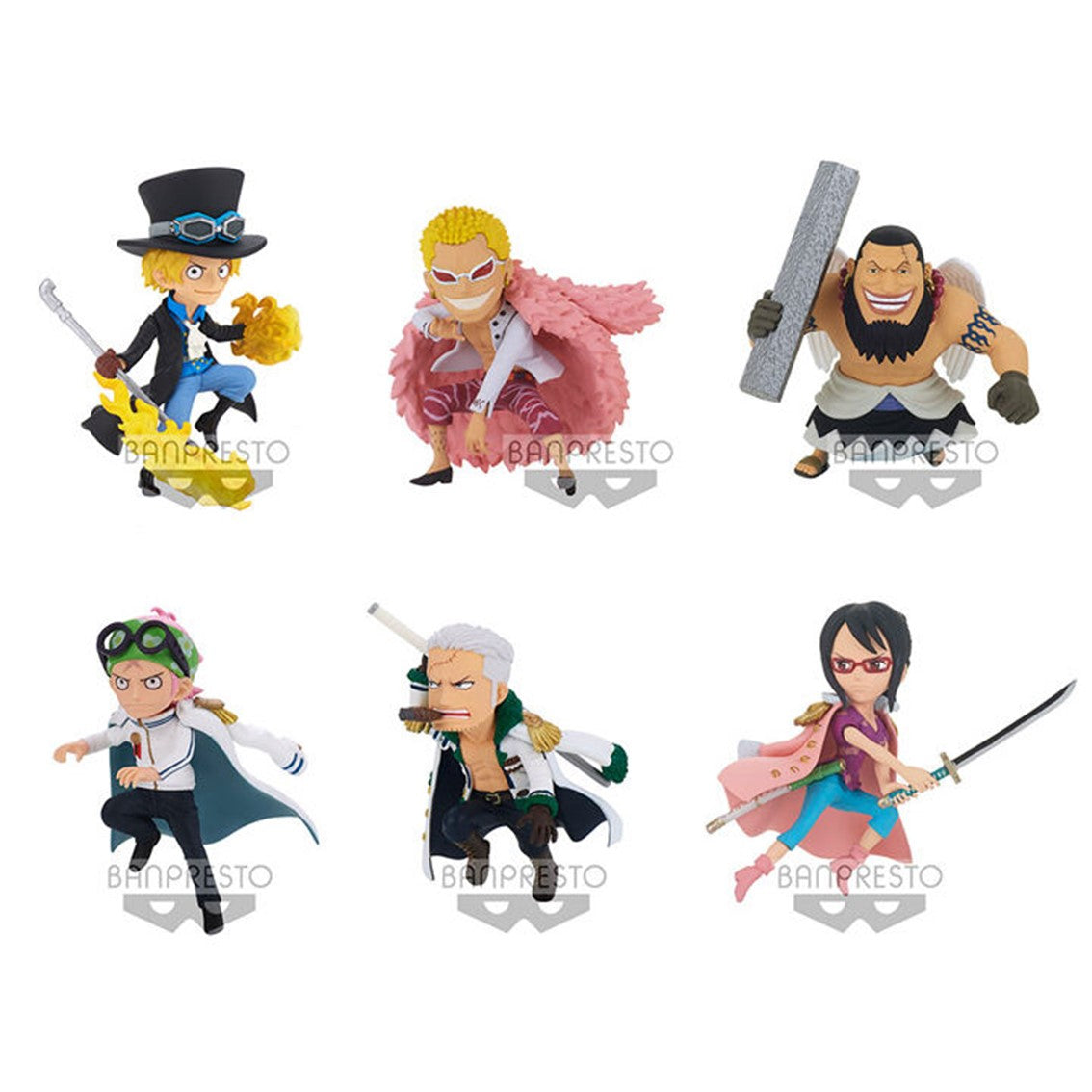 Figura banpresto one piece world collectable new series 4 1 unidad aleatoria