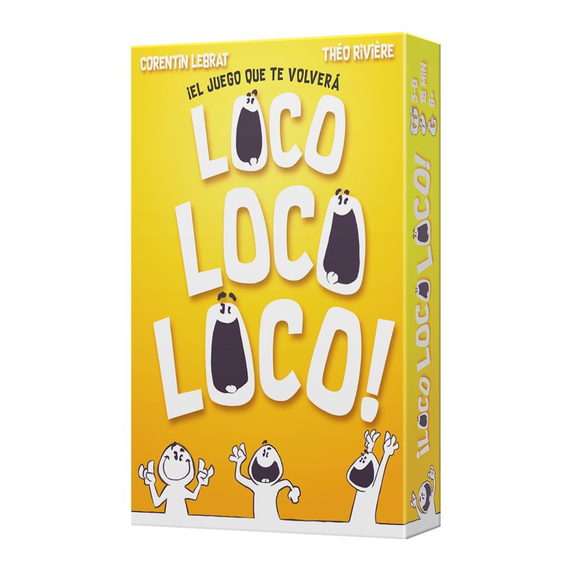 Juego de mesa ¡loco loco loco! pegi 8