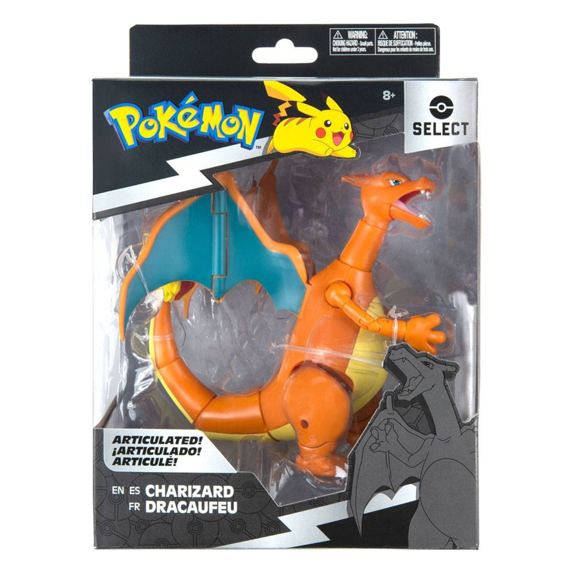 Figura select pokemon 25 aniversario charizard