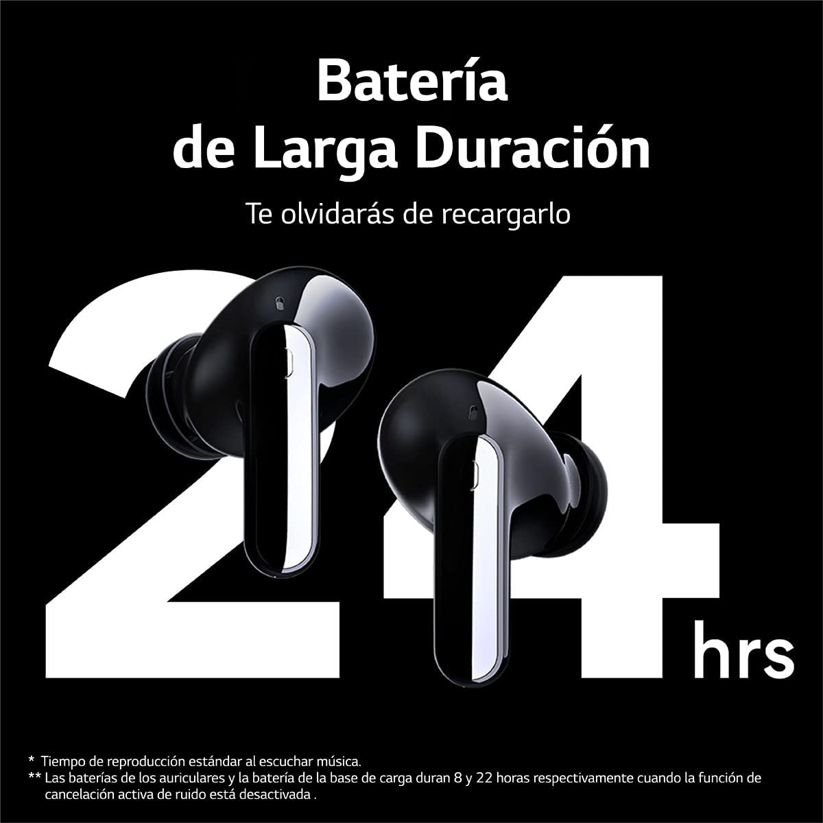 Auriculares lg tone fp5 blanco cancelacion de ruido - true wireless bluetooth 5.2 -  ipx4