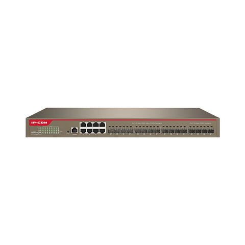Switch ip - com  g5324 - 16f 8 puertos gigabit ethernet 16 puertos sfp gestionable l3