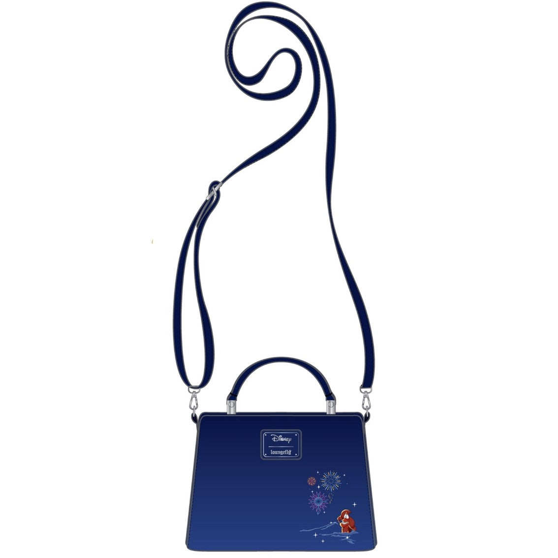 Bandolera loungefly disney la sirenita ariel fireworks