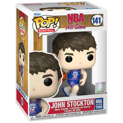 Funko pop deportes nba john stockton blue all - star uni 1992 59370