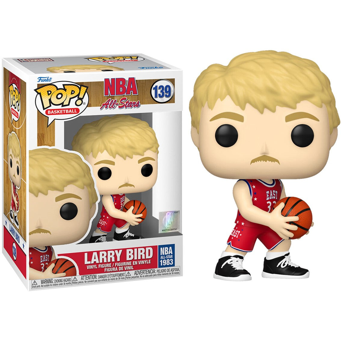 Funko pop deportes nba larry bird red all - star uni 1983 59372