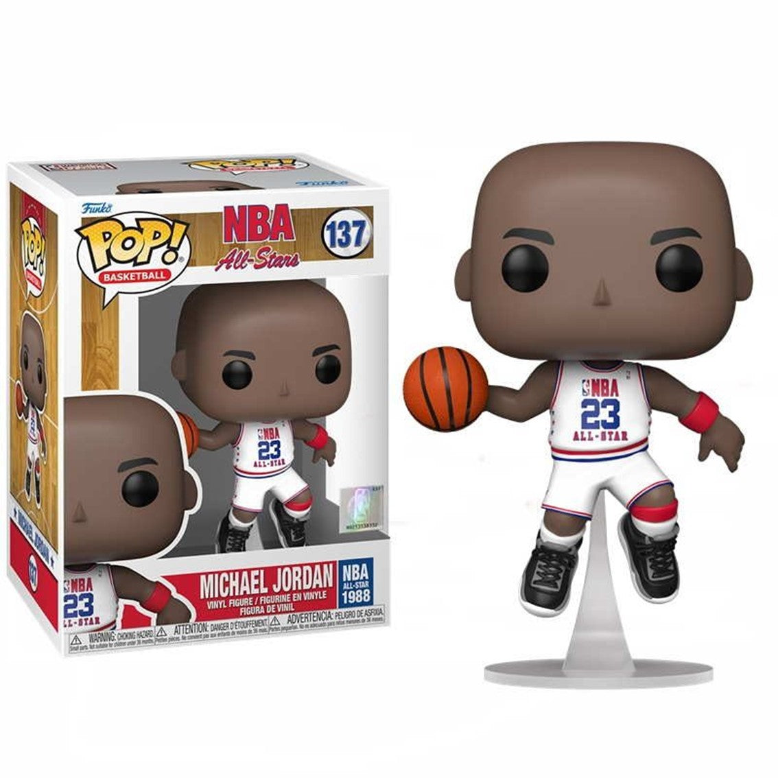 Funko pop deportes nba michael jordan all - star 1988