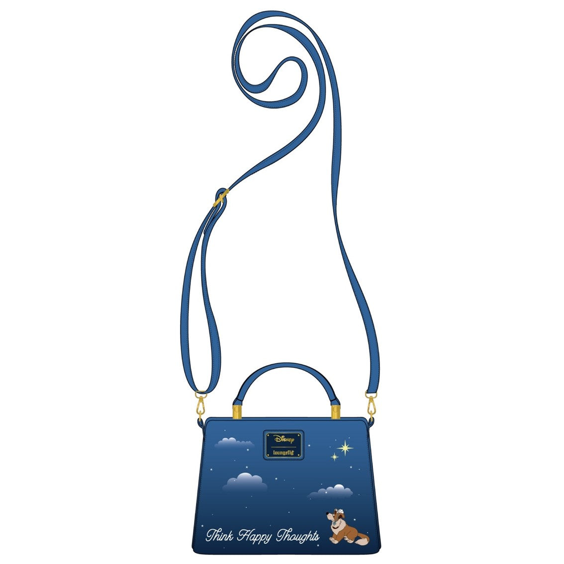 Bandolera con reloj luminoso loungefly disney peter pan