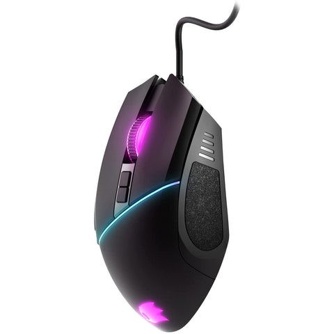 Raton gaming energy sistem esg m2 sonic 6400 dpi usb luz led rgb 8 botones customizables