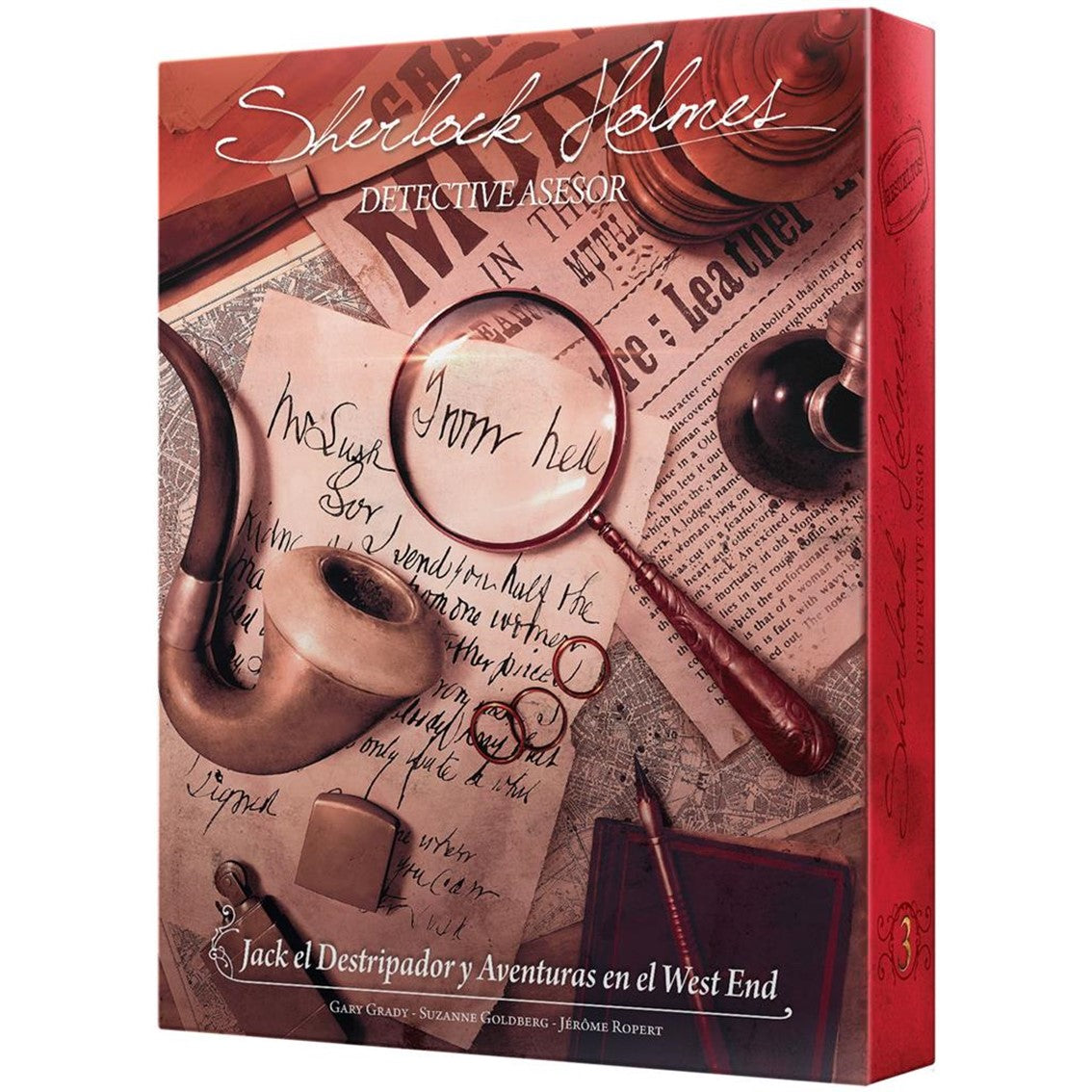 Juego de mesa sherlock holmes: jack el destripador pegi 12