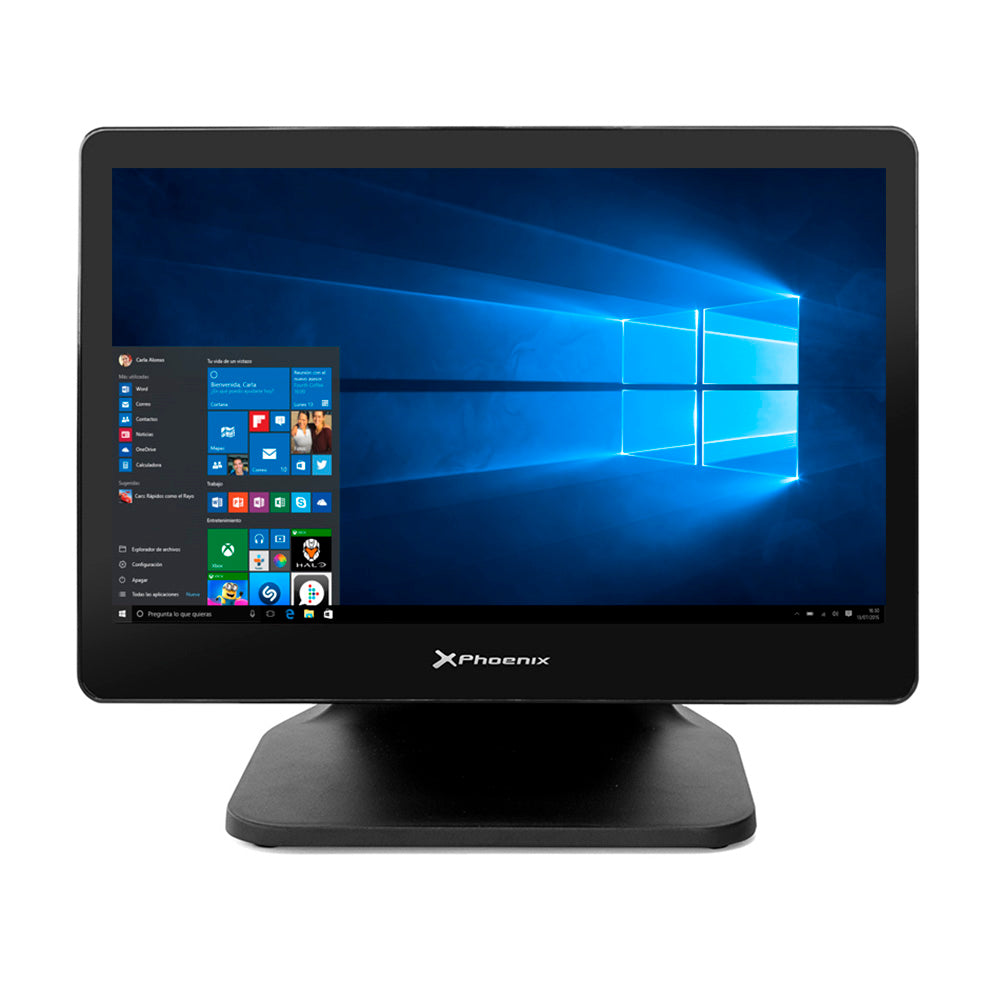 Punto de venta 15.6pulgadas -  intel j1900 - 8gb - 128gb - w10 pro negro