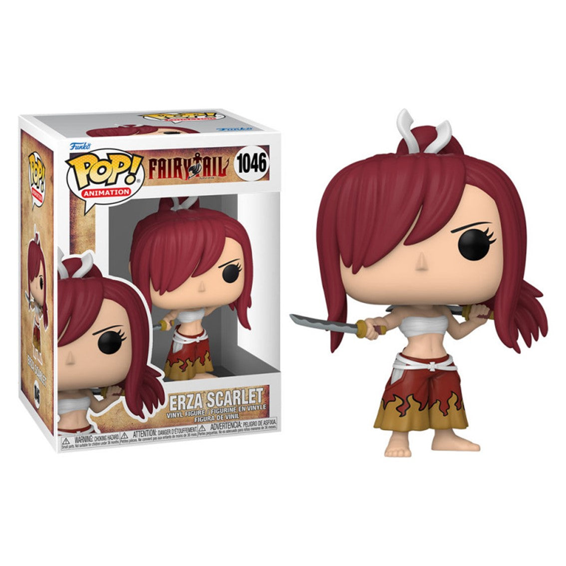 Funko pop animacion fairy tail erza scarlet 57338