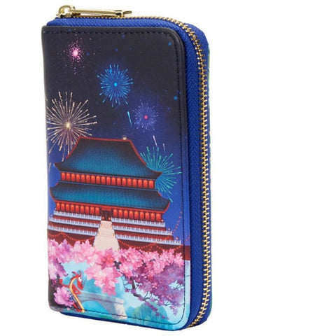 Cartera loungefly disney castillo mulan