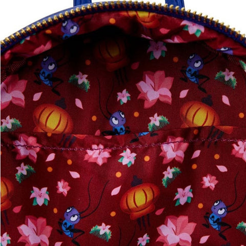 Mochila loungefly disney castillo mulan