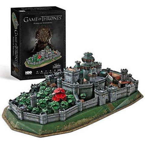 Puzzle 3d cubic fun juego de tronos winterfell