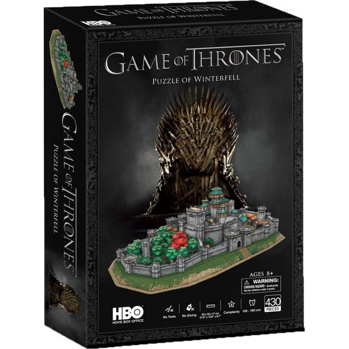Puzzle 3d cubic fun juego de tronos winterfell