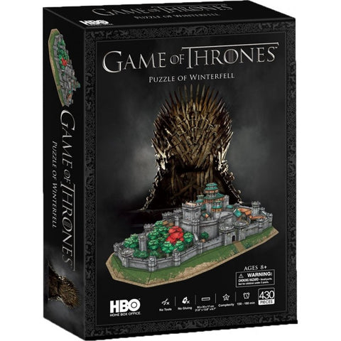 Puzzle 3d cubic fun juego de tronos winterfell