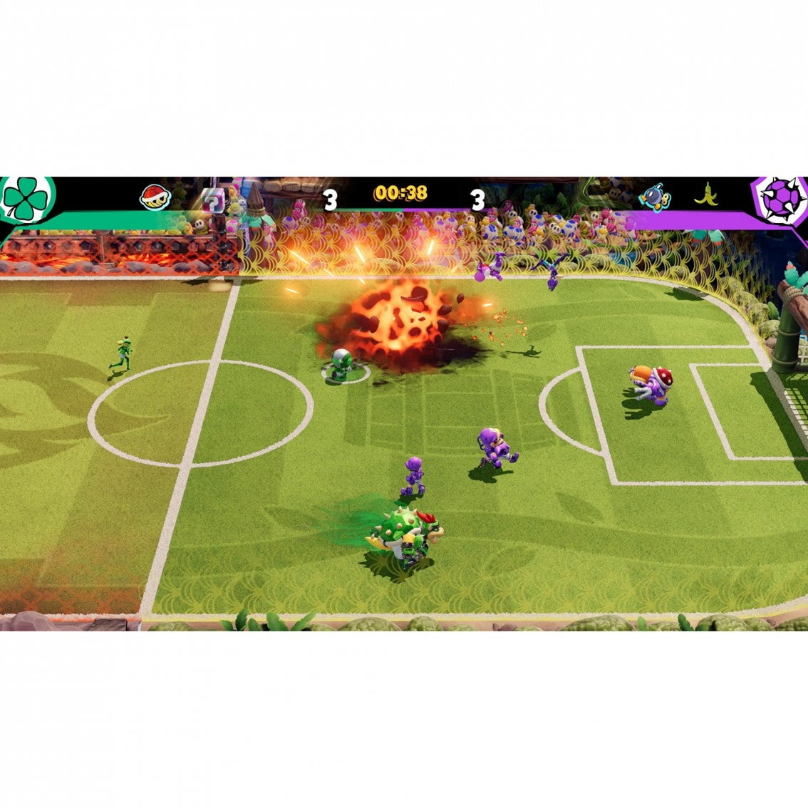 Juego nintendo switch -  mario strikers: battle league football