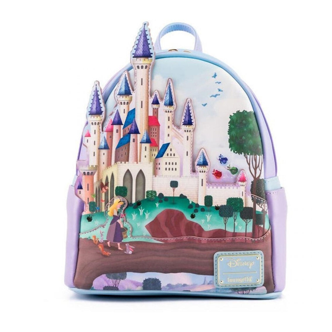 Mochila loungefly disney castillo de la bella durmiente