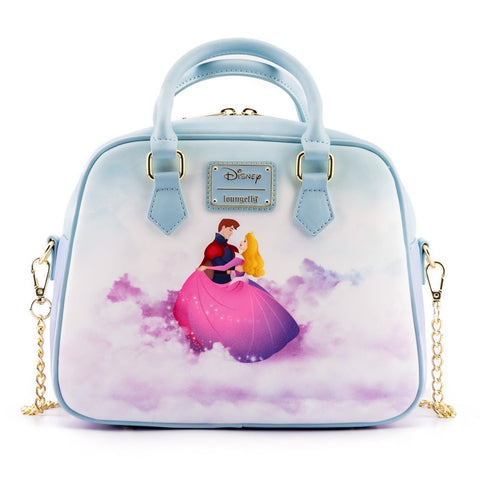 Bolso loungefly castillo aurora la bella durmiente disney