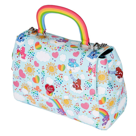 Bolso loungefly con asa arcoiris osos amorosos