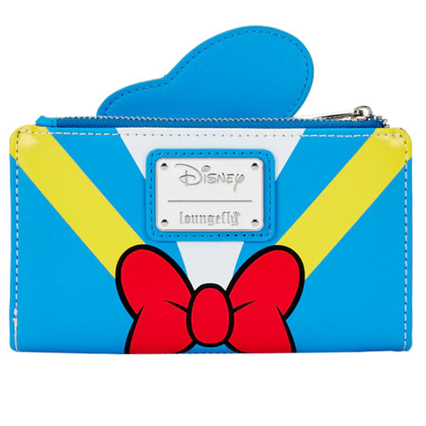 Cartera loungefly disney pato donald cosplay wallet