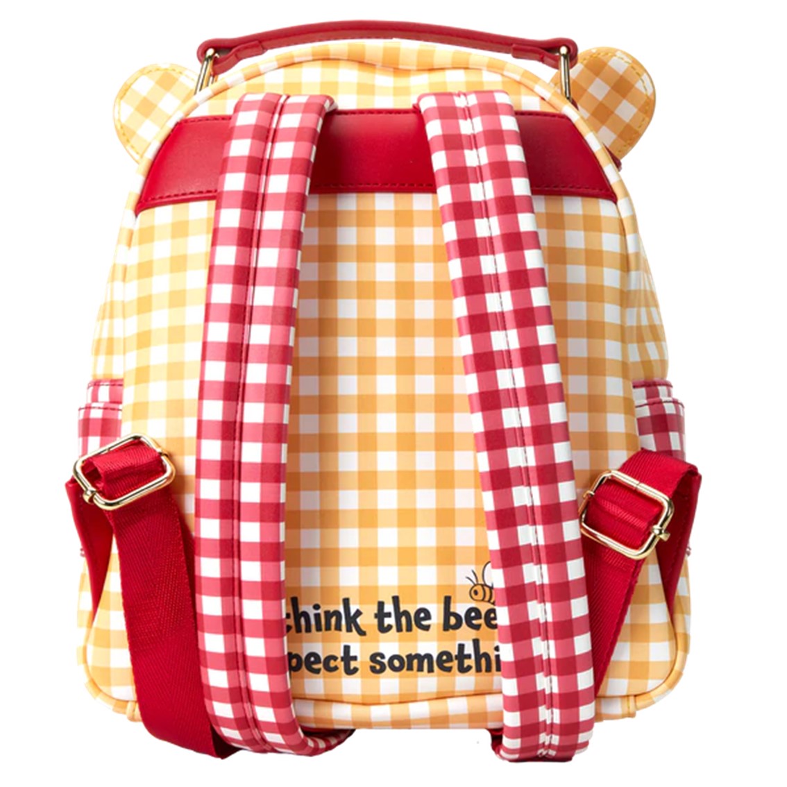 Mochila loungefly disney winnie the pooh winnie the pooh gingham mini backpack