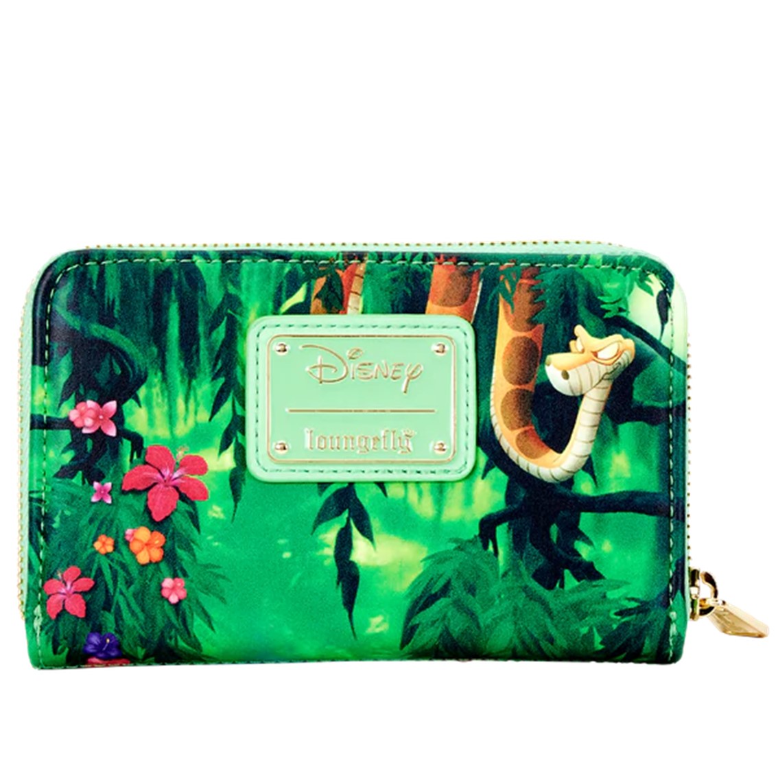 Cartera loungefly disney el libro de la jungla necessities zip around wallet