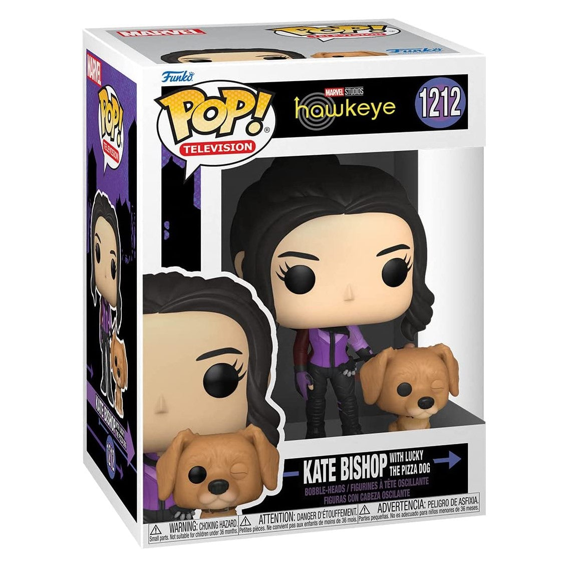Funko pop marvel hawkeye kate bishop con perro 59481