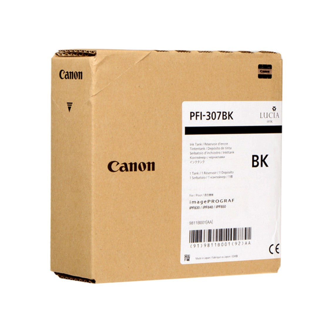 Cartucho tinta canon pfi - 307bk negro