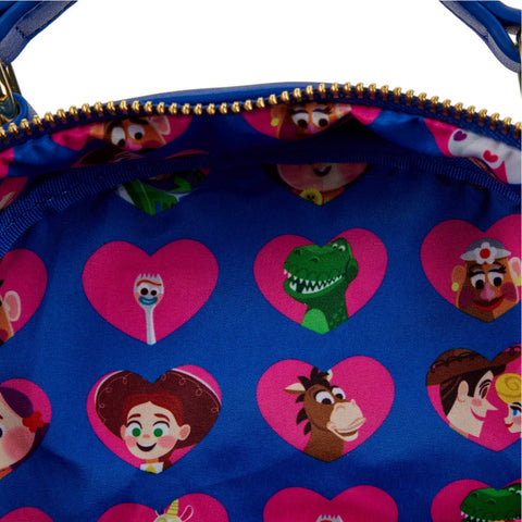Mochila loungefly disney toy story woody & bo peep backpack