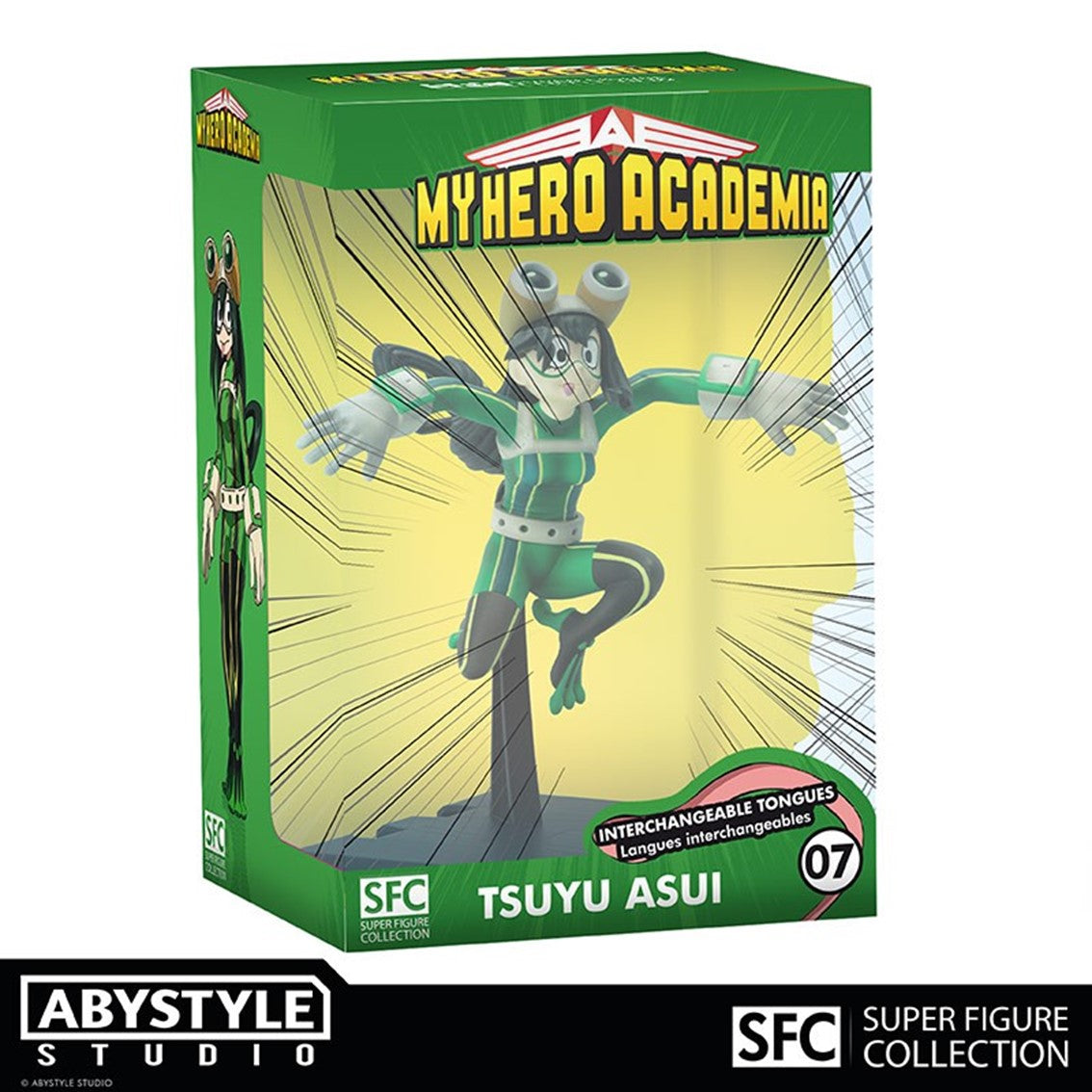 Figura abysse my hero acdemia tsuyu asui