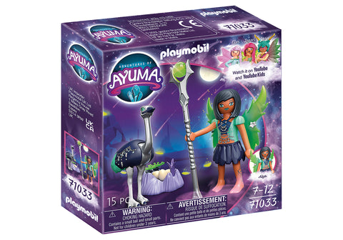 Playmobil ayuma moon fairy con animal del alma