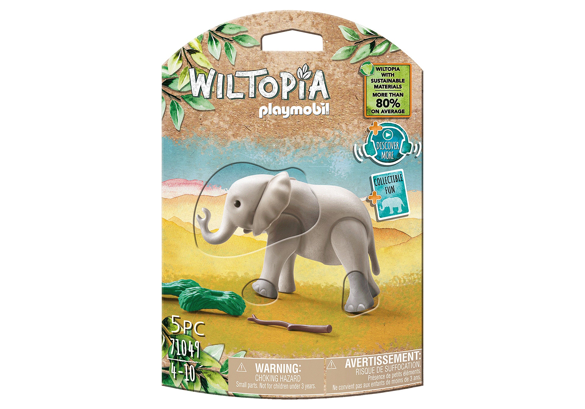 Playmobil wiltopia elefante joven