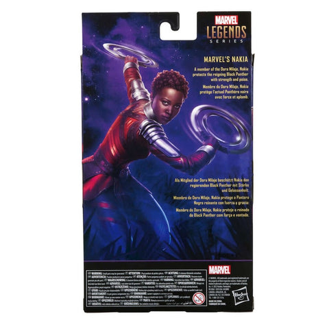 Figura hasbro marvel legends series nakia black panther legacy collection