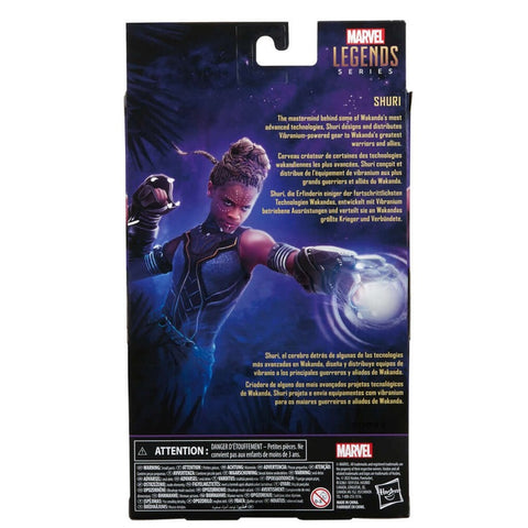 Figura hasbro marvel legend seris shuri black panther legacy collection