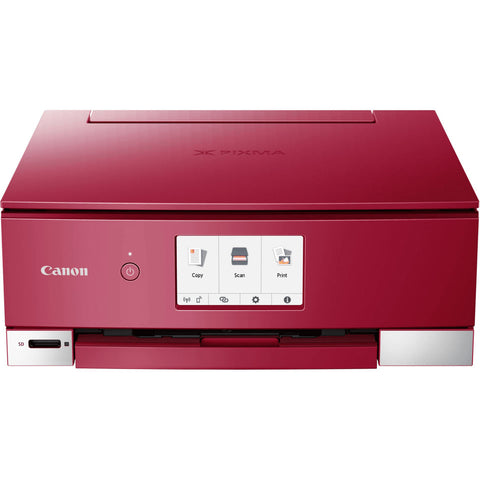 Multifunción inyección canon pixma ts8352a color wifi duplex rojo